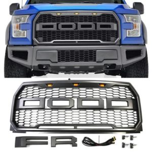 2015-2017 Ford F-150 Raptor Style Grill - Blue Oval Trucks