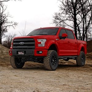 Rough Country 5-inch Lift Kit w/ N3 Shocks 2015-2018 F150 4WD - Blue ...