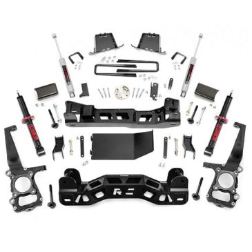 Rough Country 6-inch Lift Kit w/ N2.0 Struts & N3 Shocks 2011-2013 F150 ...